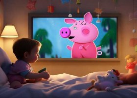 儿童睡前故事小猪佩奇搞笑视频 关于小猪佩奇的睡前故事