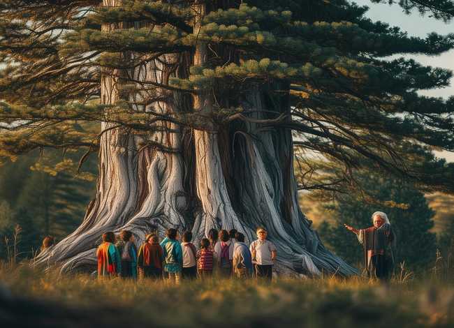 关于松树的儿童故事、关于松树的故事传说