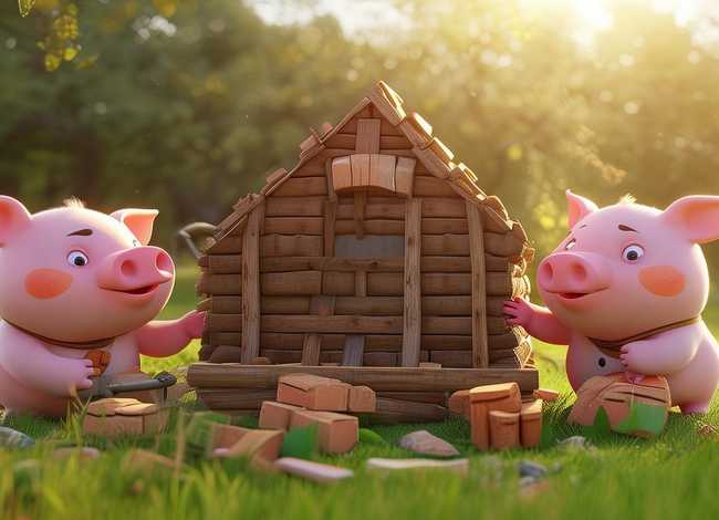 小猪盖房子的故事怎么讲 小猪盖房子的故事告诉我们什么道理