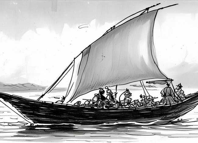 草船借箭故事图片 - 草船借箭故事图片简笔画 草船借箭故事图片 - 草船借箭故事图片简笔画