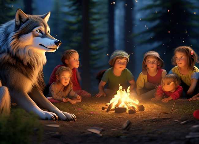 狼的故事幼儿 - 有关狼的故事幼儿故事 狼的故事幼儿 - 有关狼的故事幼儿故事