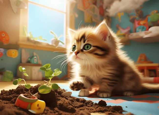 儿童睡前故事小猫种鱼 - 小猫种鱼故事如何讲给幼儿听