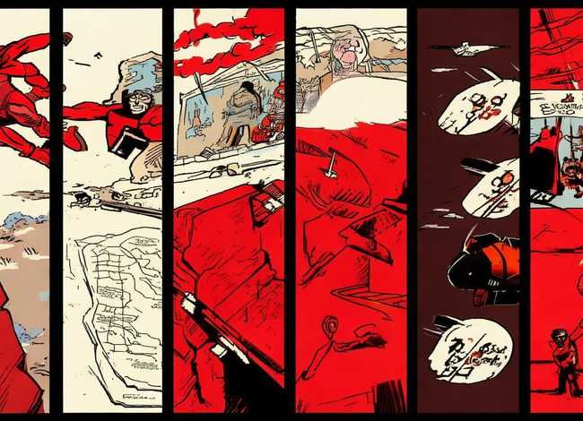 红色故事连环画怎么画六格（红色故事连环画怎么画六格图片）