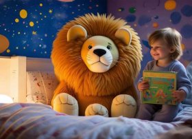 狮子故事儿童睡前故事；狮子睡前故事儿童完整3-6岁