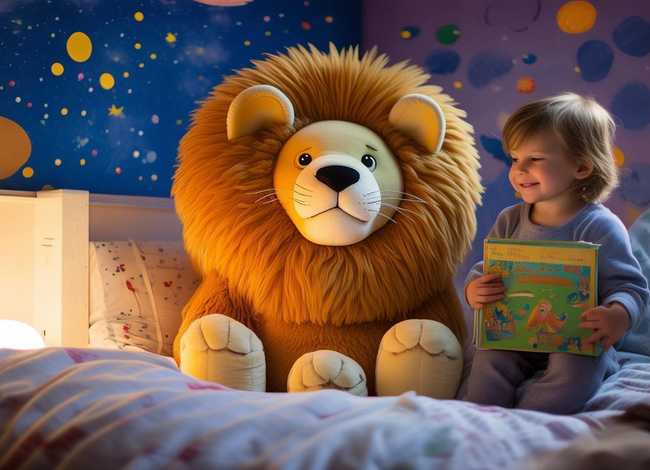 狮子故事儿童睡前故事；狮子睡前故事儿童完整3-6岁