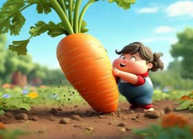 拔萝卜故事简单版，拔萝卜故事简单版图片