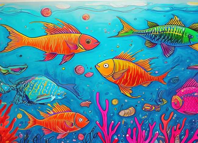 鱼儿童画图片(鱼儿童绘画图片) 鱼儿童画图片(鱼儿童绘画图片)