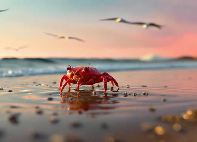 小螃蟹的故事大全 - 小螃蟹的故事大全100字