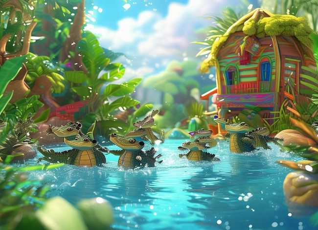 鳄鱼儿童故事视频大全 - 幼儿鳄鱼故事大全