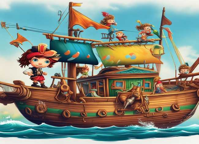儿童海盗船船长、儿童海盗船船长图片