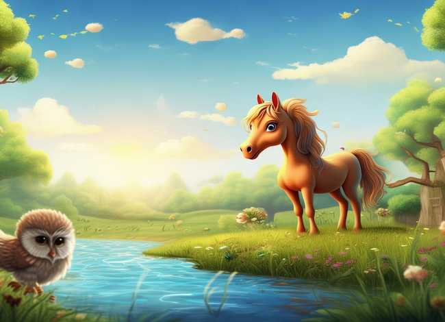 儿童故事小马过河在线收听 小马过河的故事在线收听