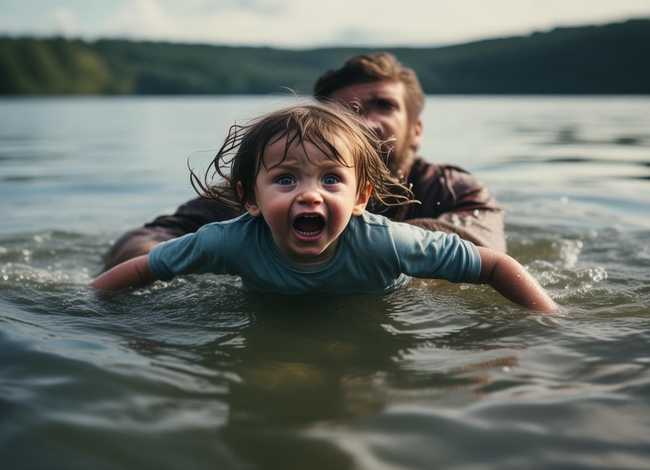 孩子掉水里的故事；孩子掉水里的故事简短