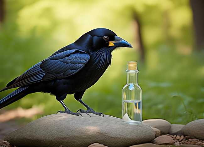 儿童寓言故事乌鸦喝水 幼儿寓言故事乌鸦喝水