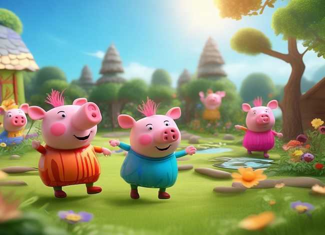小猪佩奇故事简介、小猪佩奇故事简介正面是什么样子