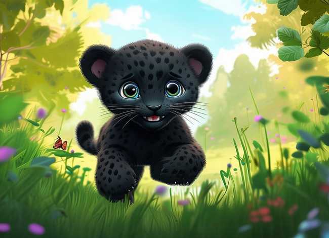 6岁儿童故事小豹子、豹子的小故事