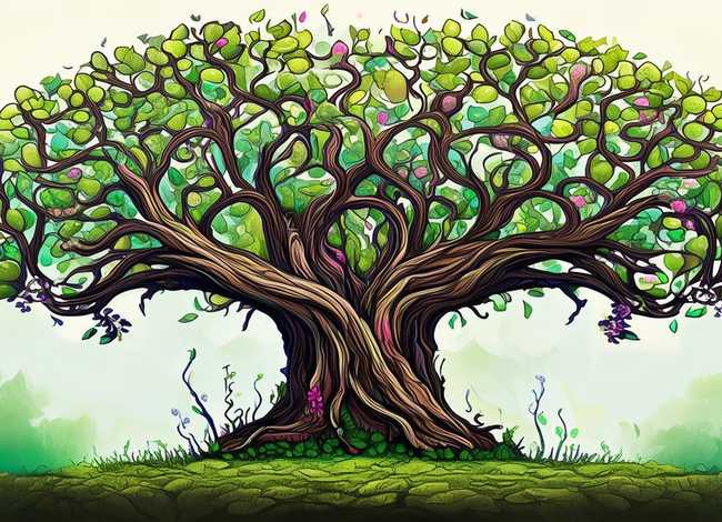 树的故事图画、树的故事简笔画图片 树的故事图画、树的故事简笔画图片