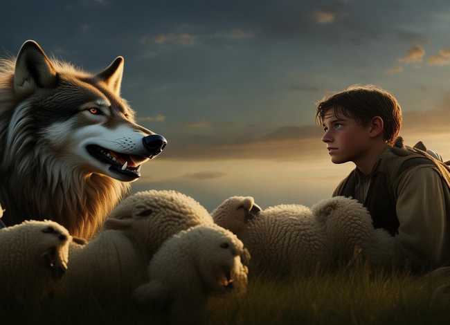 狼与牧羊狗儿童故事(狼和牧羊狗的故事) 狼与牧羊狗儿童故事(狼和牧羊狗的故事)