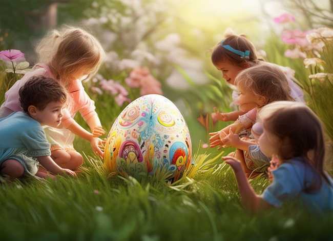 儿童故事简短复活节，复活节的绘本故事