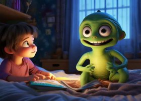 儿童睡前故事6到12岁外星人（睡前小故事外星人）