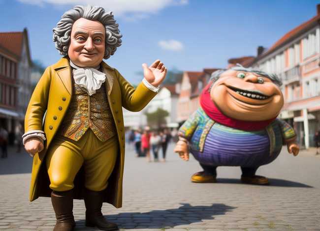 歌德给蠢货让路的故事（歌德给人让路的故事）