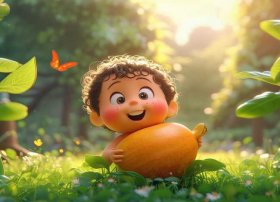 木瓜儿时动画；木瓜 儿童