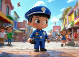 儿童警察故事、小儿警察故事