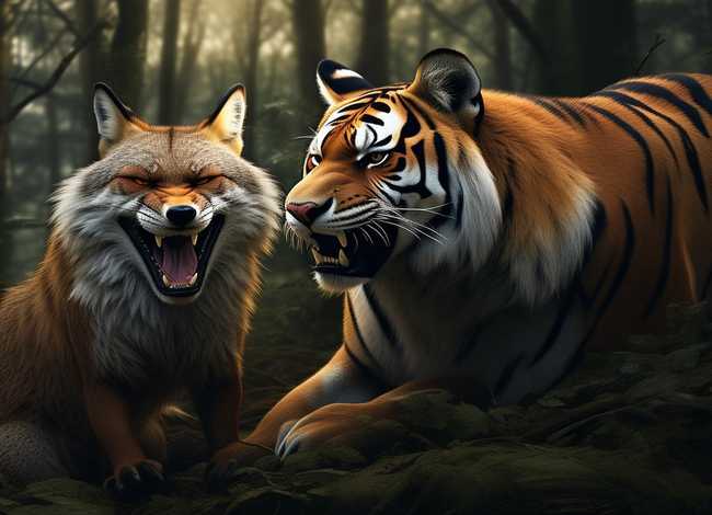 讲故事狐假虎威的故事(讲故事狐假虎威的故事内容) 讲故事狐假虎威的故事(讲故事狐假虎威的故事内容)