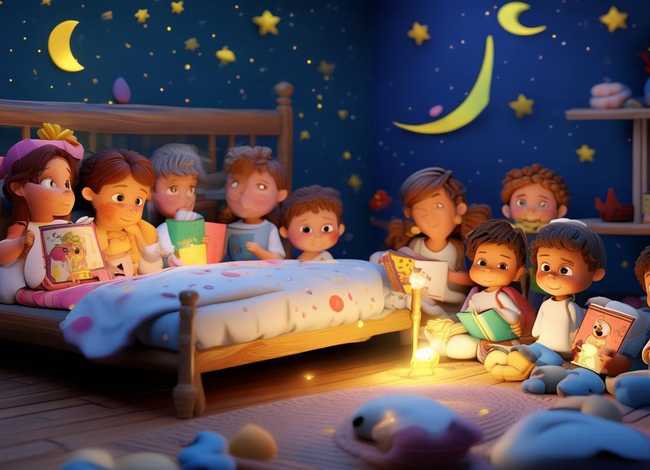 学前儿童睡前故事大全漫画 学前班睡前故事大全集