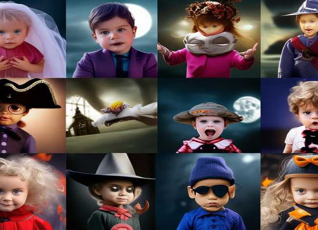 万圣节儿童图片 - 万圣节儿童图片大全