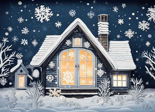 关于窗花的绘本故事；关于窗花的绘本故事图片