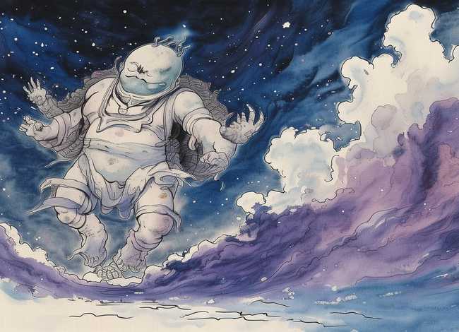 盘古开天地图片 盘古开天地图片国画 盘古开天地图片 盘古开天地图片国画