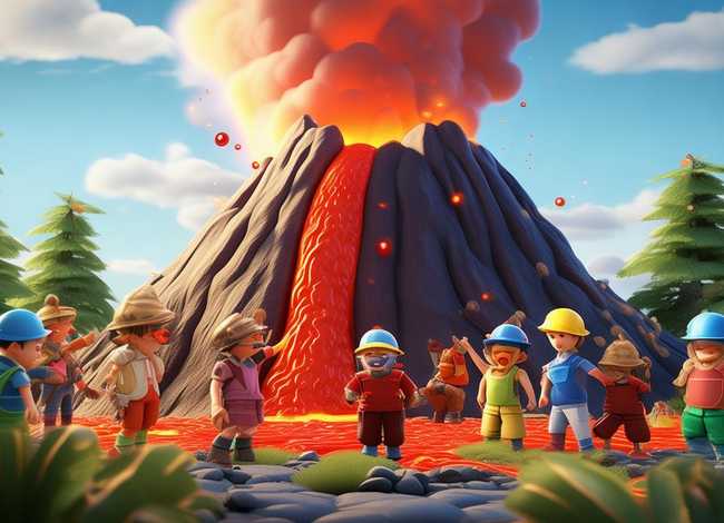 火山爆发的儿童故事;火山爆发故事幼儿园 火山爆发的儿童故事;火山爆发故事幼儿园