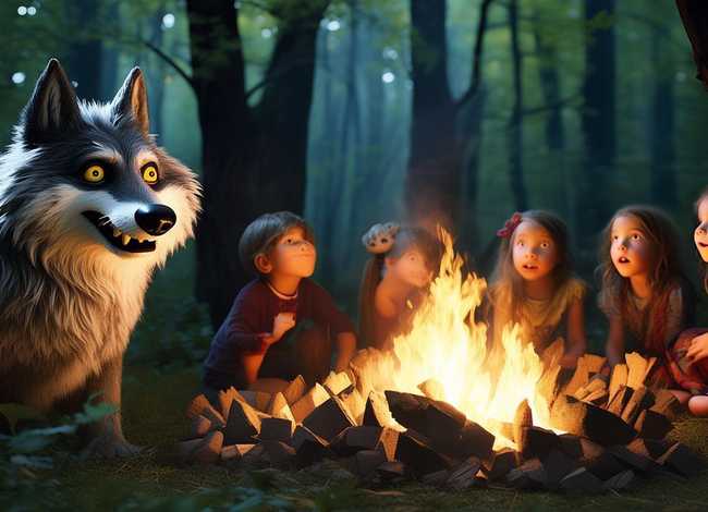 少儿童话故事音频大灰狼的故事；少儿节目大灰狼的故事