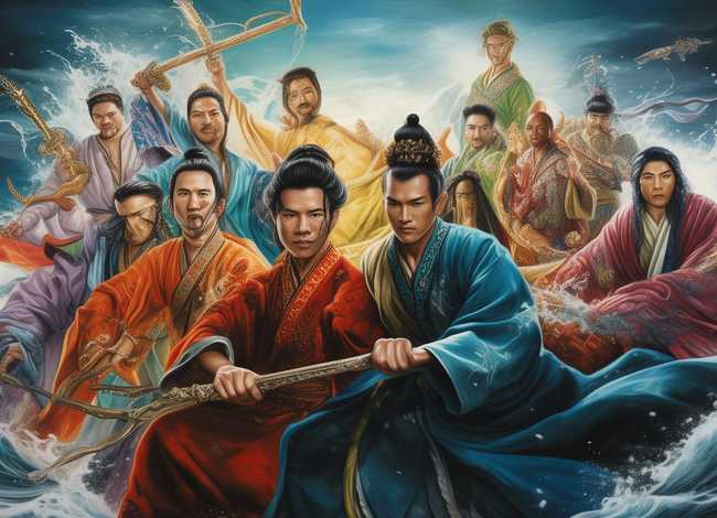 八仙过海儿童故事真人；八仙过海的故事视频真人版