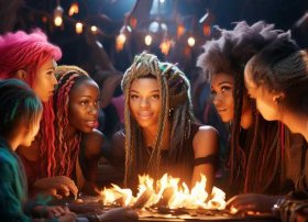 发型故事集、讲故事发型