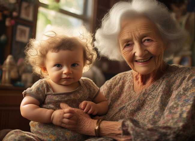 太奶奶与萌娃的故事 太奶奶与萌娃的故事大全