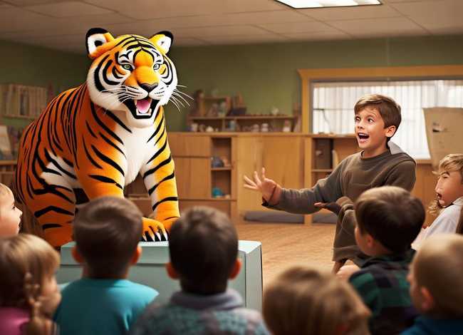 儿童小故事的视频狐假虎威；小朋友讲狐假虎威的故事视频