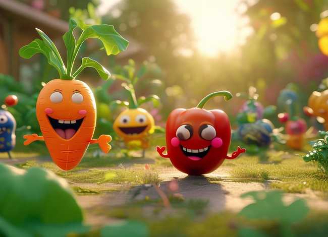 蔬菜的故事儿童故事，蔬菜的幼儿故事