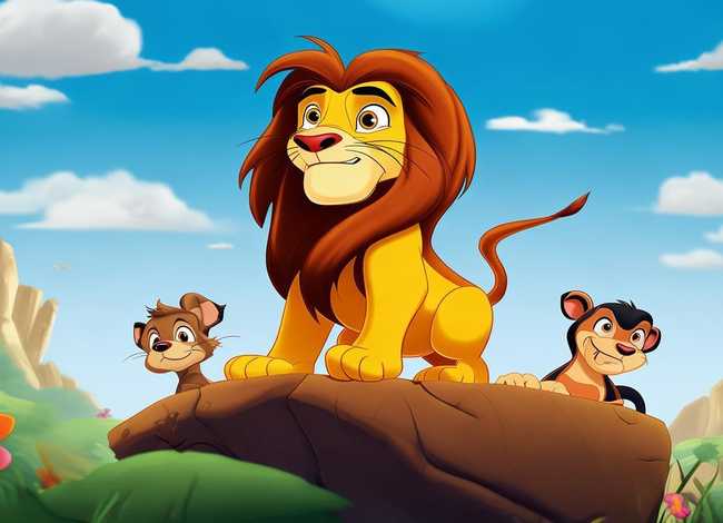儿童英雄狮子王的故事（儿童故事3-6岁狮子王）