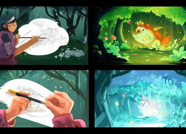 四格故事画大全、四格故事画大全怎么画