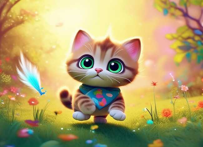 儿童故事淘气猫；幼儿故事淘气的小猫