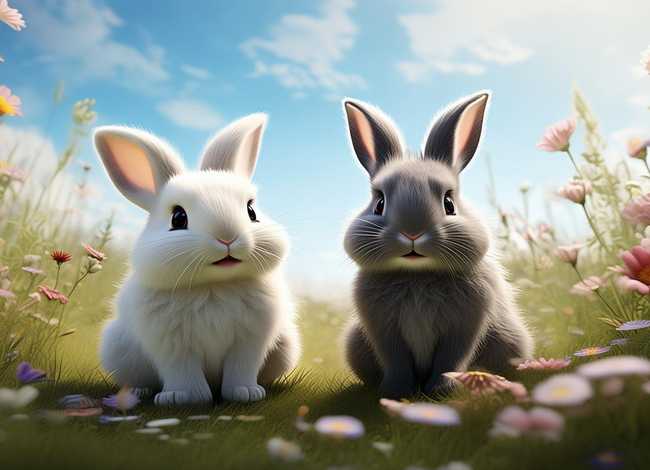 小白兔和小灰兔故事视频 - 小白兔和小灰兔故事视频下载百度网盘