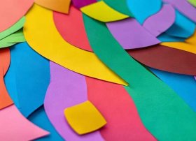 儿童碎纸画，儿童碎纸画简笔画