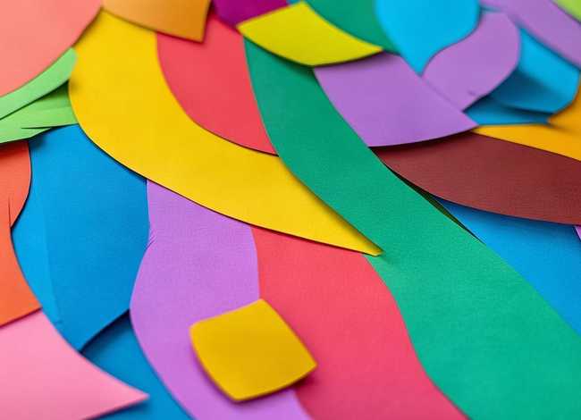 儿童碎纸画，儿童碎纸画简笔画