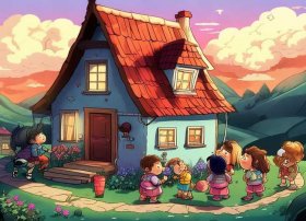 小房子儿童绘本故事书，小房子幼儿绘本故事