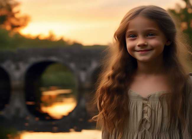 桥边故事小姑娘；桥边故事小姑娘扮演者