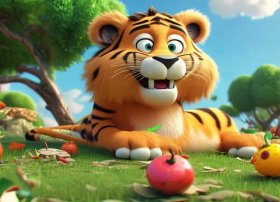 没有牙齿的老虎故事教案大班 - 大班幼儿故事没有牙齿的老虎