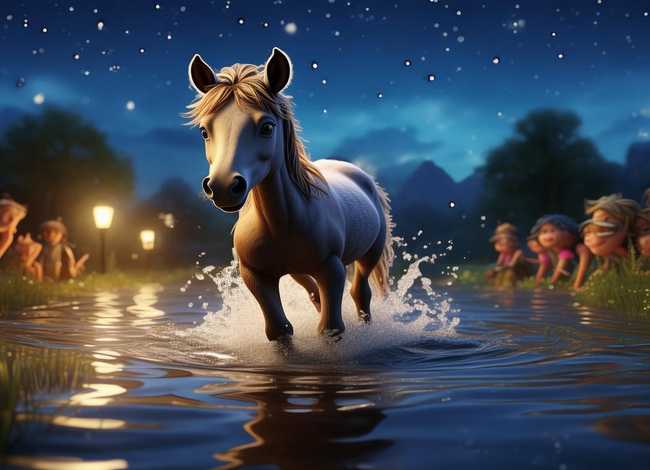 儿童睡前故事小马过河完整版（幼儿故事在线听睡前小马过河）