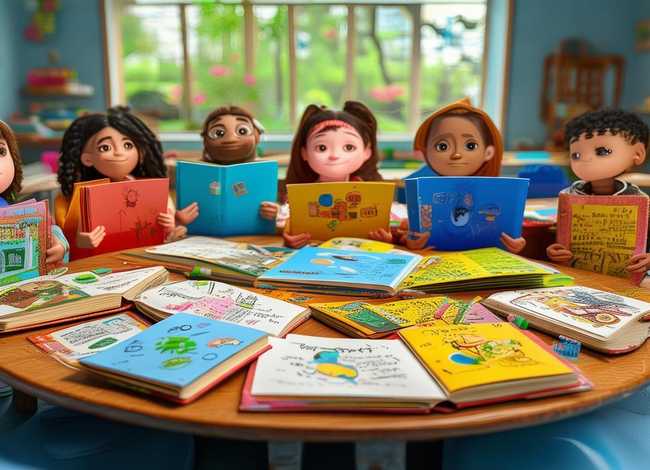 儿童自制故事书范例 - 自制故事书范本幼儿园