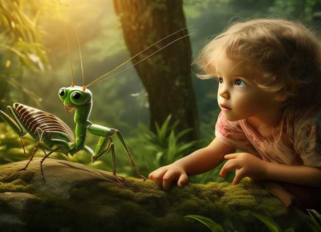 儿童讲故事螳螂捕蝉（螳螂捕蝉幼儿故事）